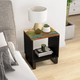 Coffee Table 15.7"x12.2"x18.1" Solid Wood Reclaimed&Engineered Wood