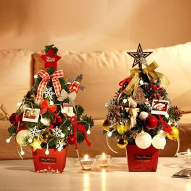 Desktop Christmas Tree; Artificial Mini Christmas Decoration Tree;  The Perfect Christmas Decoration for Table;  Desk and Counter